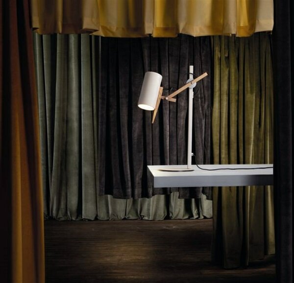 Lampa Stołowa MARSET, biały, salon, metal