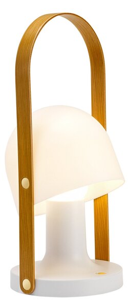 Lampa Stołowa MARSET, FollowMe Plus, ściemnialny, drewniany, salon, drewno, design