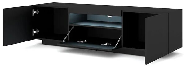 Stojąca Lub Czarny Wisząca Szafka Pod Tv Mat L4-H63
