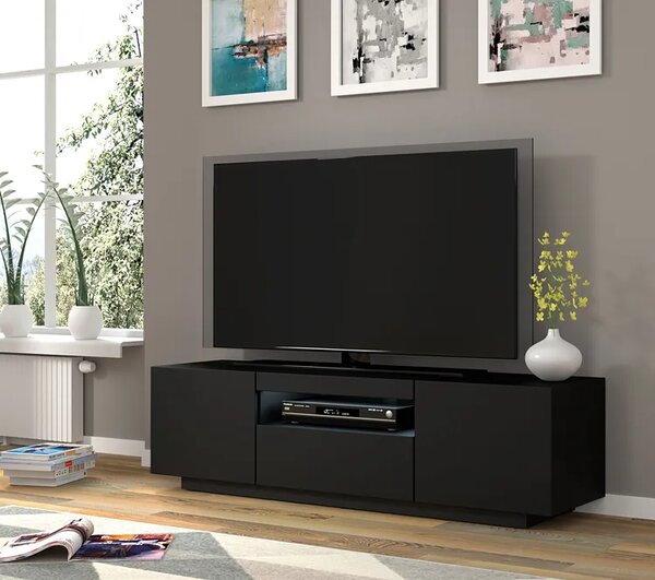 Stojąca Lub Czarny Wisząca Szafka Pod Tv Mat L4-H63