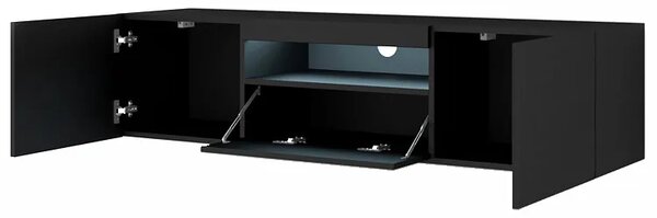 Stojąca Lub Czarny Wisząca Szafka Pod Tv Mat L4-H63
