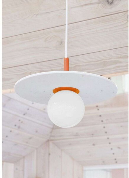 Lampa Wisząca Swedish Ninja, pomarańczowy, jadalnia, metal