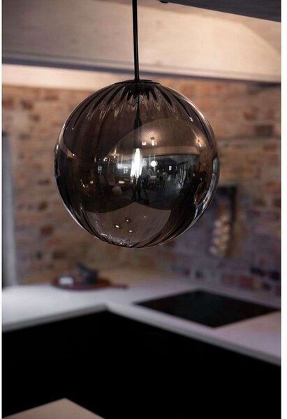 Fengari 1 Lampa Wisząca Matt Black/Smoke - Markslöjd