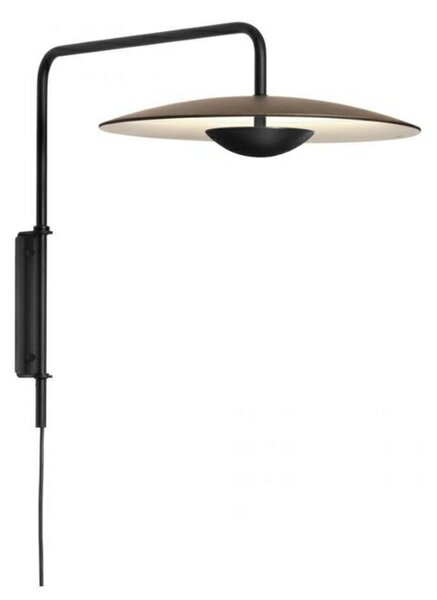 Lampa Ścienna MARSET, ściemnialny, drewniany, aluminium