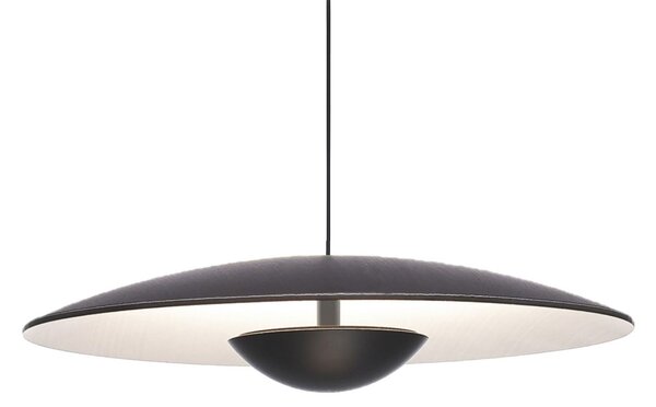 Lampa Wisząca MARSET, Ginger, ściemnialny, drewniany, salon, drewno, design