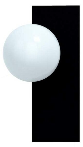 Kinkiet Candy Big Rectangle S, czarny - Swedish Ninja
