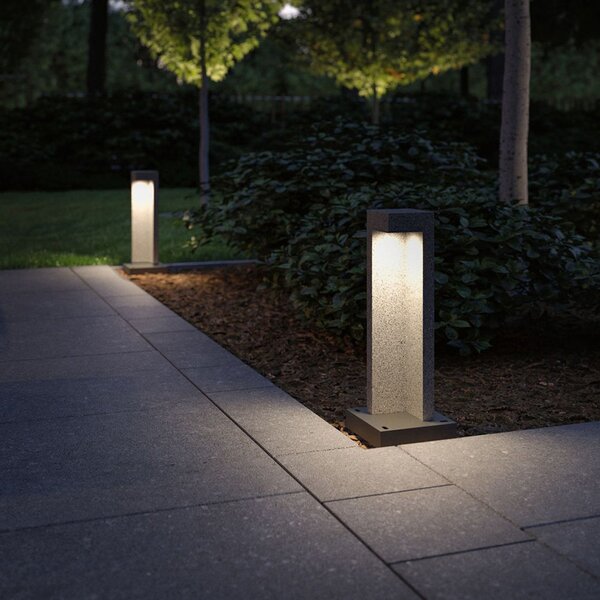 Zewnętrzna Lampa Paulmann, Concrea, szary, beton, nowoczesny