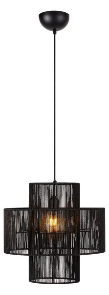 Lampa Wisząca Markslöjd, Soga, czarny, salon, inny materiał