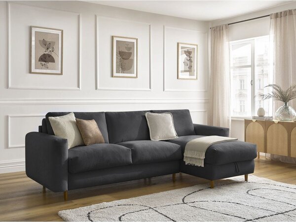 Czarny narożnik Nouveau Cocoone – Bobochic Paris