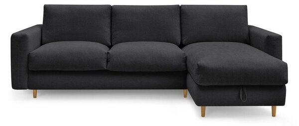 Czarny narożnik Nouveau Cocoone – Bobochic Paris