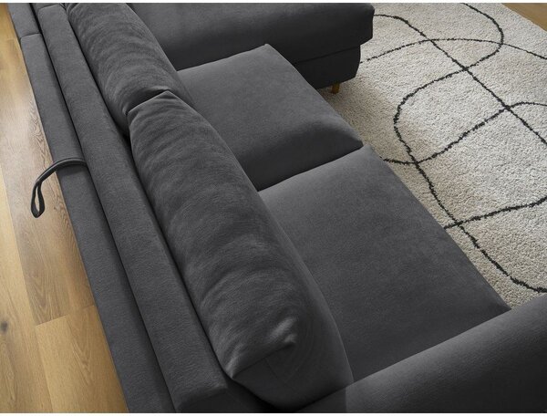 Czarny narożnik Nouveau Cocoone – Bobochic Paris