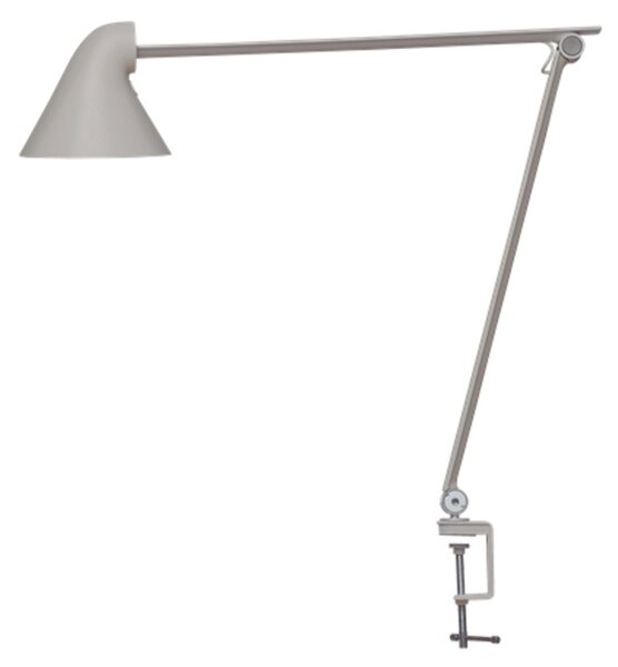 Lampa Stołowa Louis Poulsen, szary, salon, aluminium