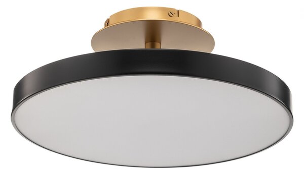 Lampa Sufitowa UMAGE, Asteria Up Medium, ściemnialny, czarny, salon, metal, design