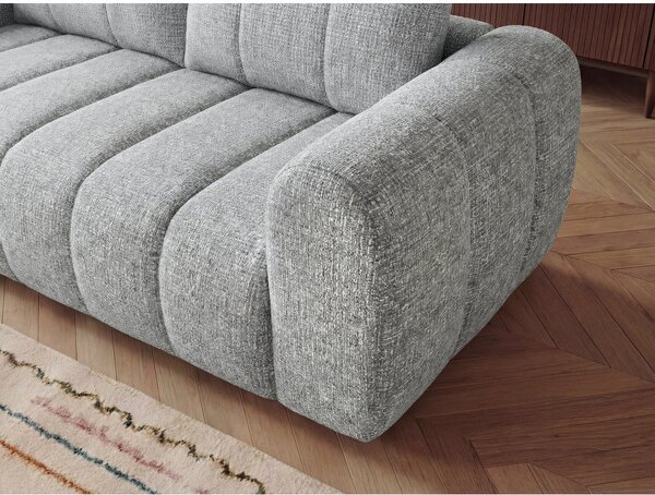 Jasnoszara sofa 242 cm Nesty – Bobochic Paris
