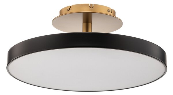 Lampa Sufitowa UMAGE, Asteria Up Medium, ściemnialny, czarny, salon, metal, design