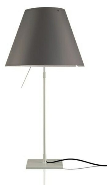 Costanza Lampa Stołowa Alu/ Concrete Grey - Luceplan