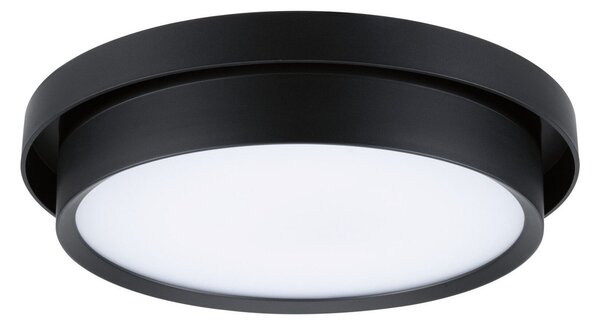 Lampa Sufitowa Paulmann, Malik, ściemnialny, czarny, salon, tworzywo sztuczne, nowoczesny