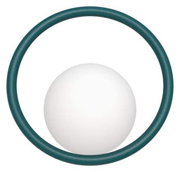 Hula Hoop Lampa Ścienna HW Peacock Green - Swedish Ninja