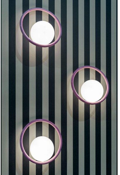 Hula Hoop Lampa Ścienna HW Bubblegum Pink - Swedish Ninja