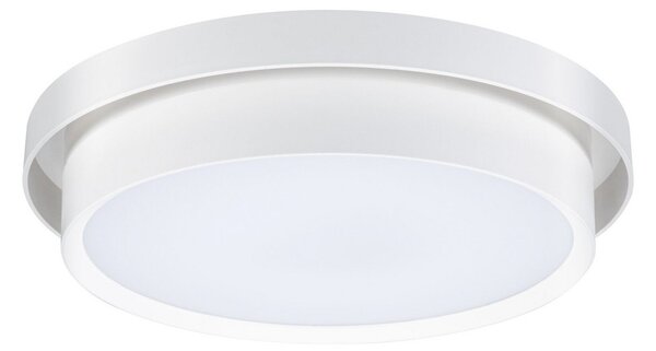 Lampa Sufitowa Paulmann, Malik, ściemnialny, biały, salon, tworzywo sztuczne, nowoczesny