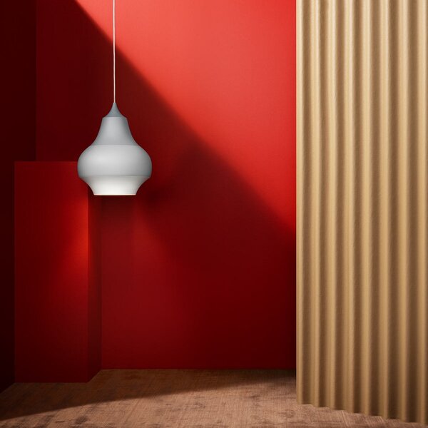 Lampa Wisząca Louis Poulsen, Cirque, ściemnialny, szary, salon, metal, design