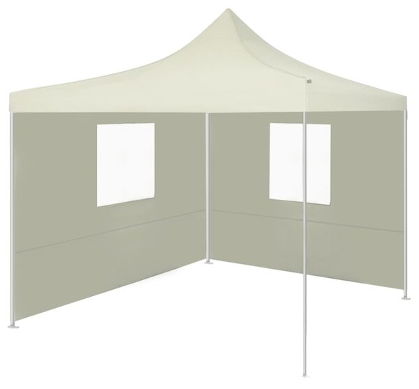 Rozkładany namiot z 2 ściankami, 3 x 3 m, kremowy