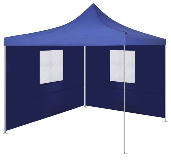 Rozkładany namiot z 2 ściankami, 3 x 3 m, niebieski