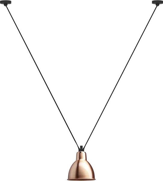 Lampa Wisząca Lampe Gras, miedziany, salon, miedź