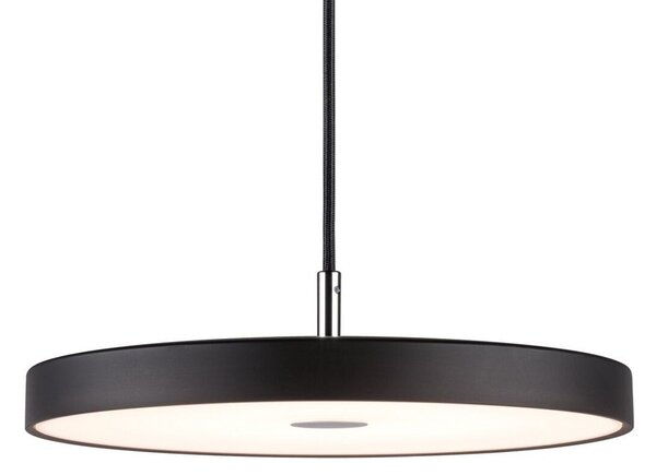 Lampa Wisząca Paulmann, Hildor, ściemnialny, czarny, salon, metal, nowoczesny