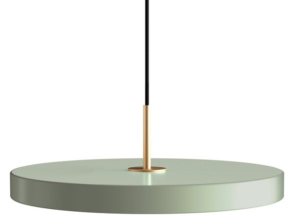 Lampa Wisząca UMAGE, Asteria Medium, ściemnialny, zielony, salon, metal, design