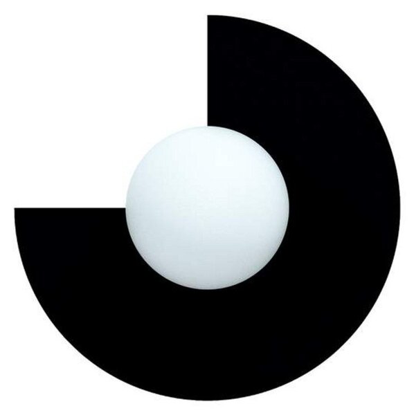 Kinkiet Candy Big Circle 270 S, czarny - Swedish Ninja