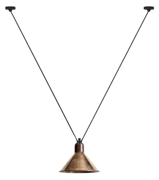 323 L Lampa Wisząca Conical Raw Copper - Lampe Gras