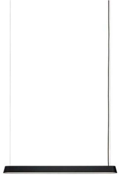 Lampa Wisząca Muuto, ściemnialny, czarny, jadalnia, aluminium