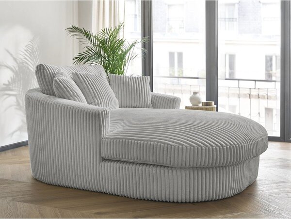Szary sztruksowy fotel Belem – Bobochic Paris