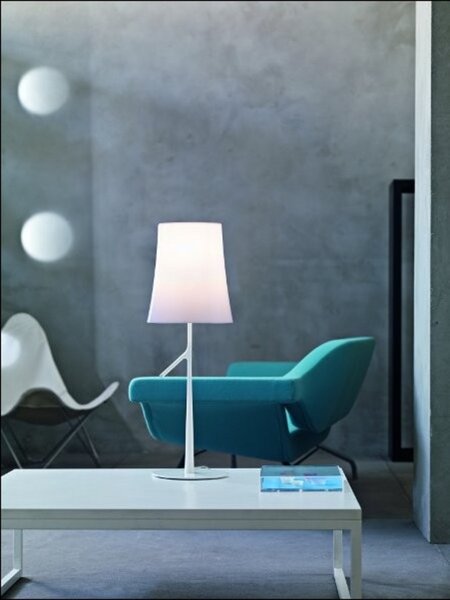 Lampa Stołowa Foscarini, biały, salon, metal