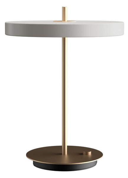 Lampa Stołowa UMAGE, Asteria Table, ściemnialny, szary, salon, aluminium, design