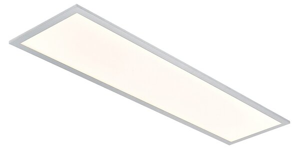 Lampa Sufitowa Lindby, Kjetil, ściemnialny, szary, gabinet | pracownia, tworzywo sztuczne, nowoczesny