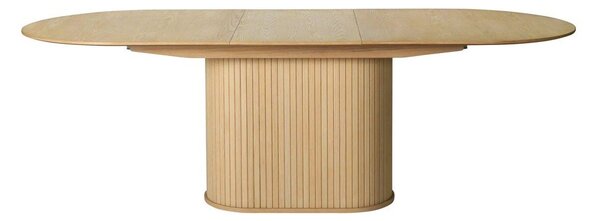 Rozkładany stół z dodatkowym blatem w dekorze dębu 95x180 cm Nola – Unique Furniture