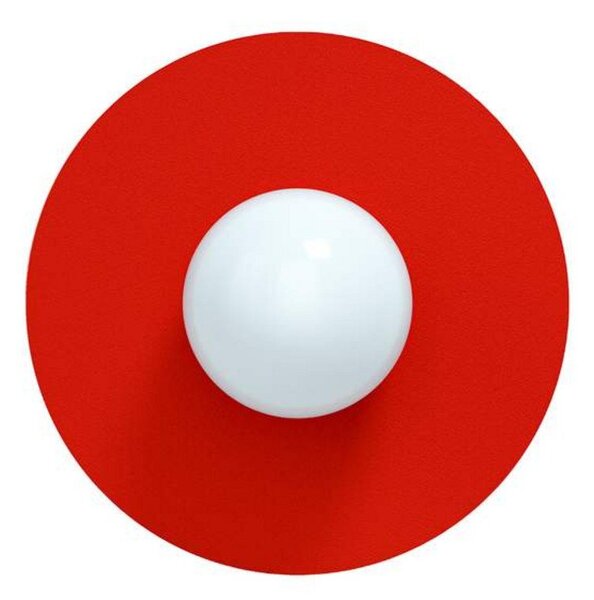 Kinkiet Candy Big Circle 360 S, czerwony - Swedish Ninja