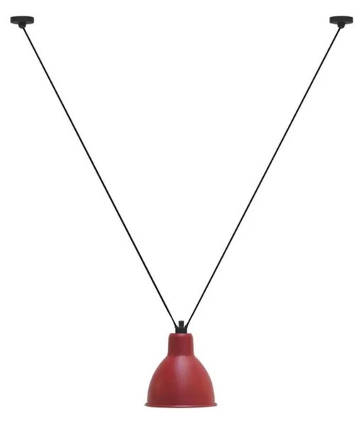 Lampa Wisząca Lampe Gras, czerwony, salon, metal