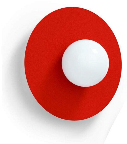 Kinkiet Candy Big Circle 360 S, czerwony - Swedish Ninja