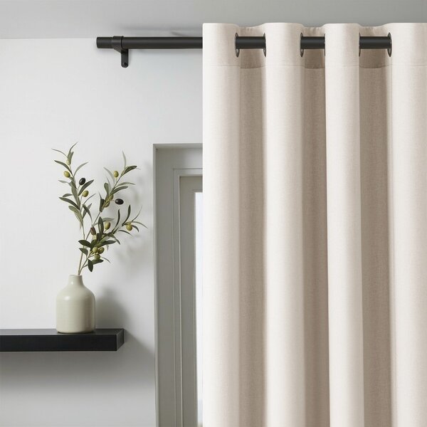 Kremowa zasłona częściowo zaciemniająca (dimout) 200x250 cm Calisto – Filumi