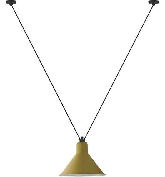 Lampa Wisząca Lampe Gras, żółty, salon, metal