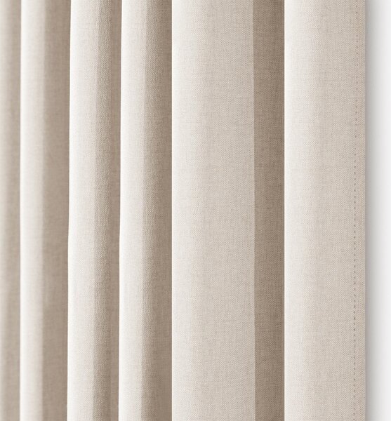 Kremowa zasłona częściowo zaciemniająca (dimout) 200x250 cm Calisto – Filumi