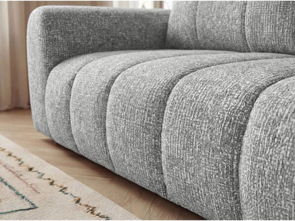 Jasnoszara sofa 242 cm Nesty – Bobochic Paris
