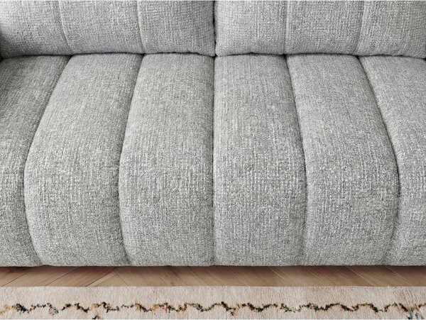 Jasnoszara sofa 242 cm Nesty – Bobochic Paris