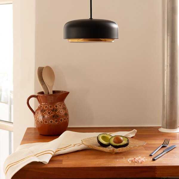 Lampa Wisząca UMAGE, Hazel Mini, ściemnialny, czarny, salon, metal, design