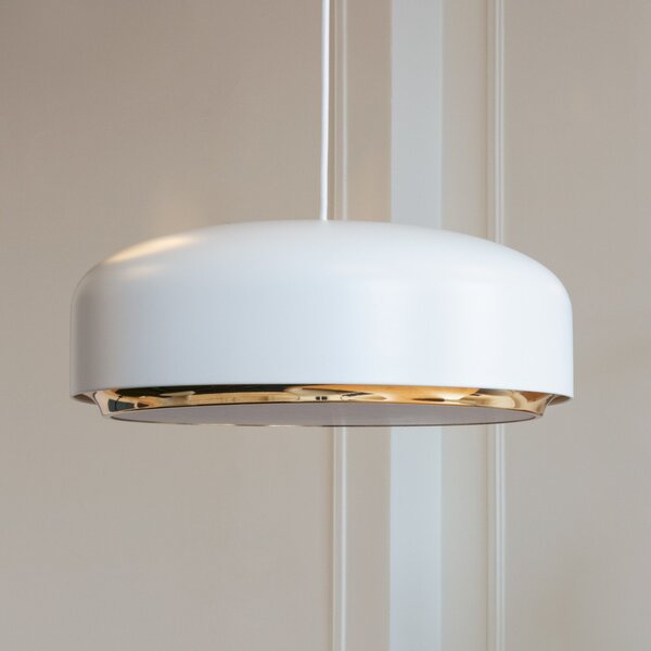 Lampa Wisząca UMAGE, Hazel Medium, ściemnialny, biały, salon, metal, design