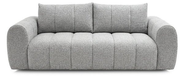 Jasnoszara sofa 242 cm Nesty – Bobochic Paris