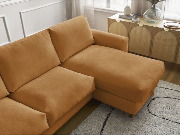 Musztardowy narożnik Nouveau Cocoone – Bobochic Paris